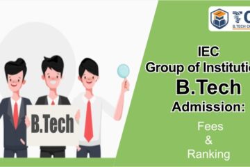 IEC Group of Institutions B.Tech Admission