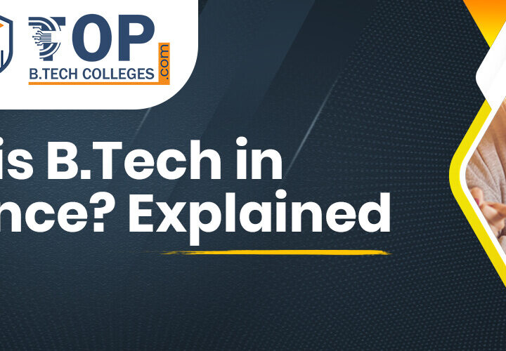 what is b.tech in data science