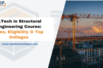 B.Tech In Structural Engineering Course